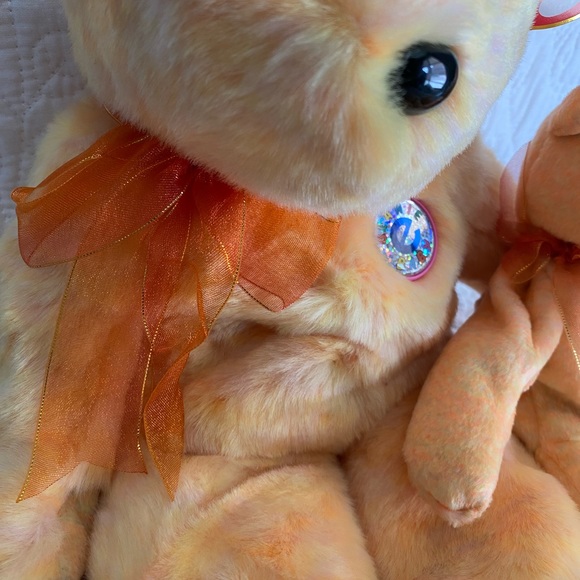 🧡 RETIRED MATCHING SET. Beanie BUDDY Bear “Sunny” & Beanie BABY Bear “Sunny”. - Picture 10 of 16
